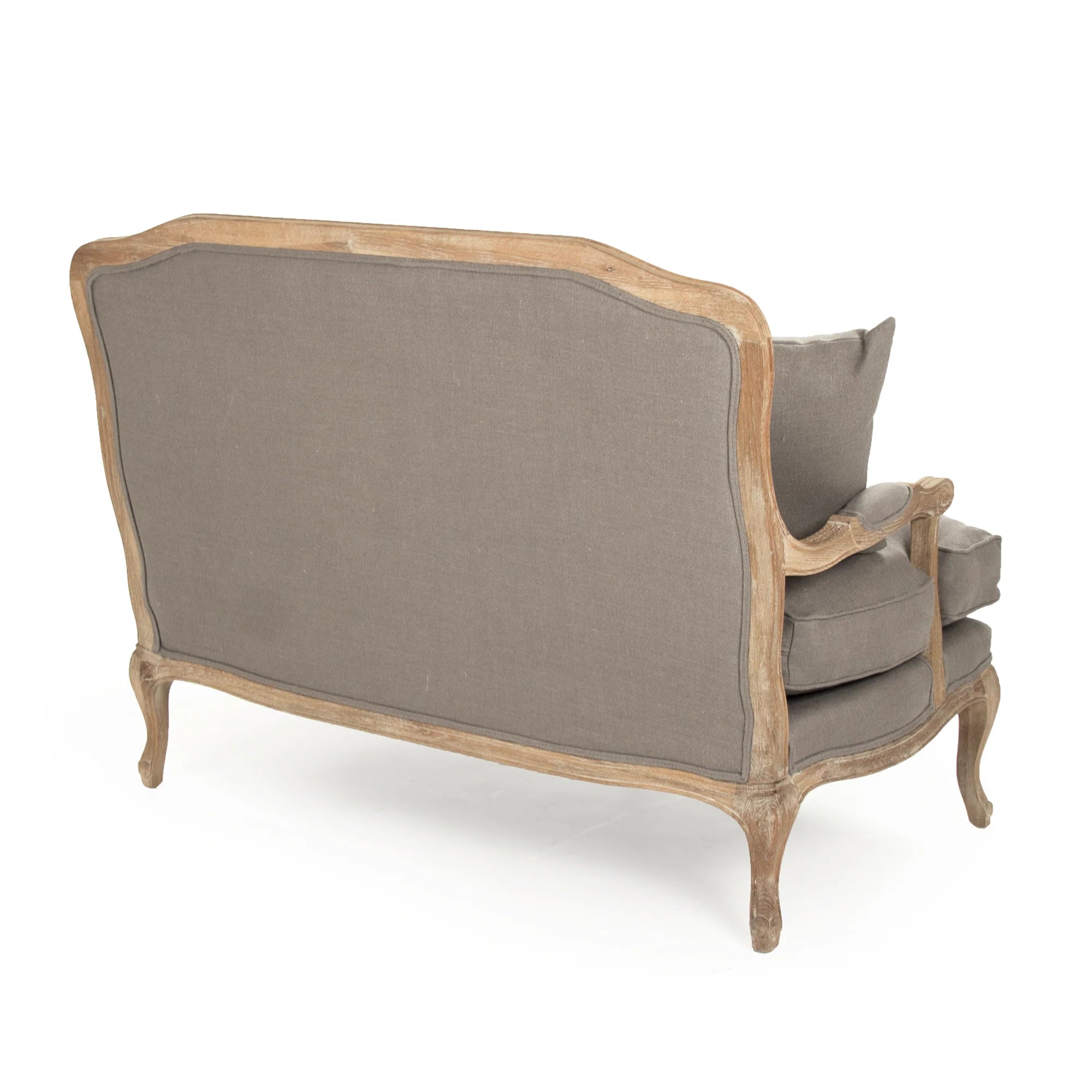 Bastille Settee, Limed Oak: Perfect for Living Room or Bedroom