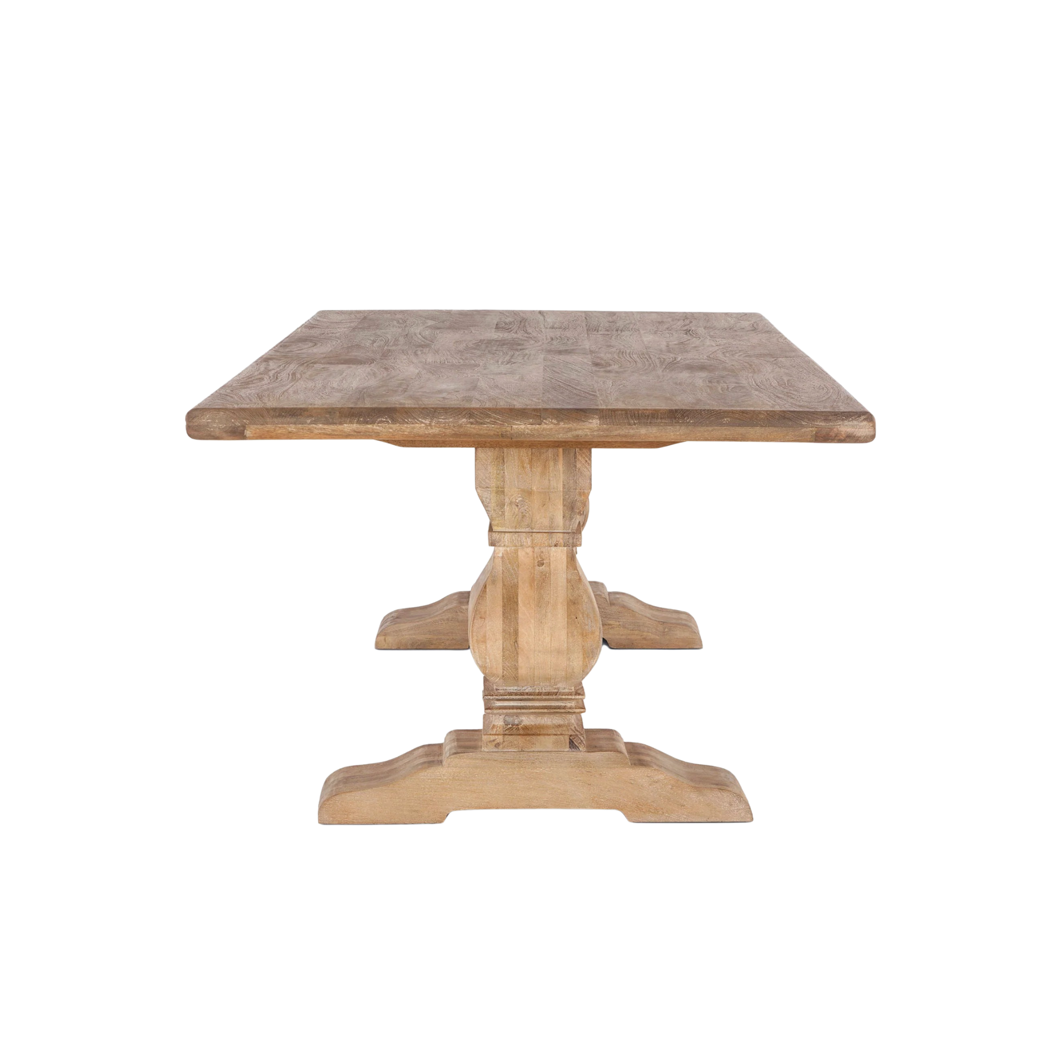 Pengrove 48-Inch Round Dining Table - Solid Mango Wood