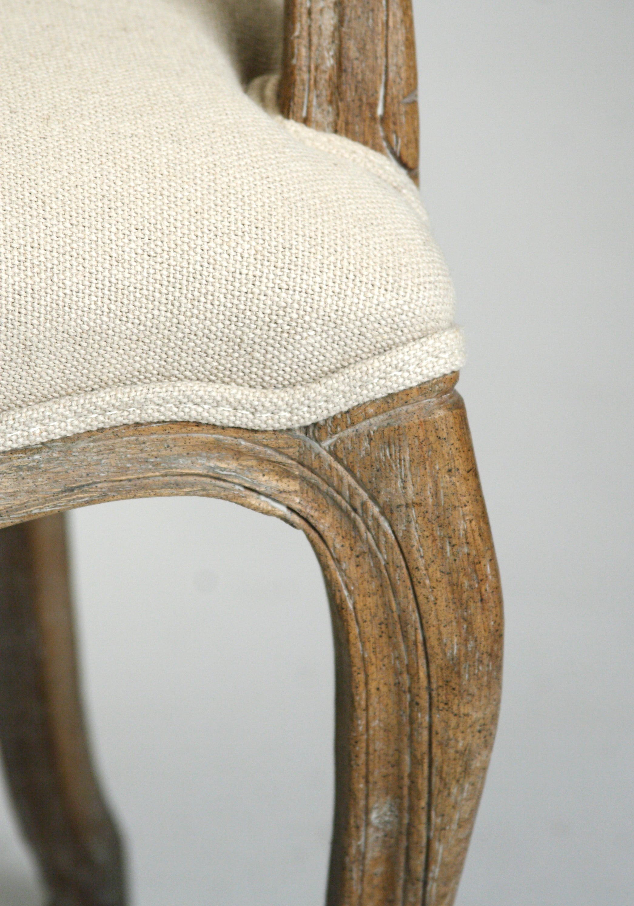 Zentique Louis Arm Chair with Caned Back